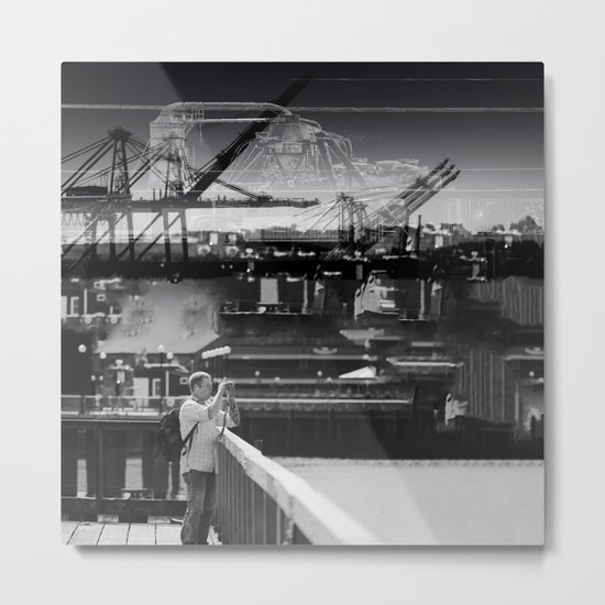 Focused Distraction Metal Print