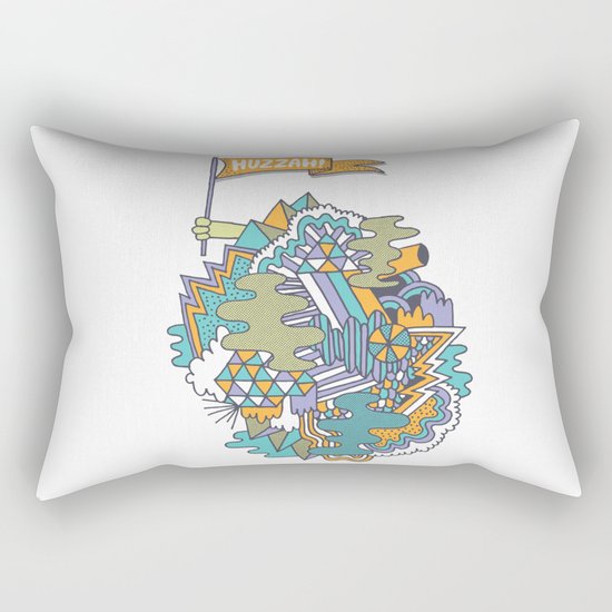 Huzzah! Rectangular Pillow
