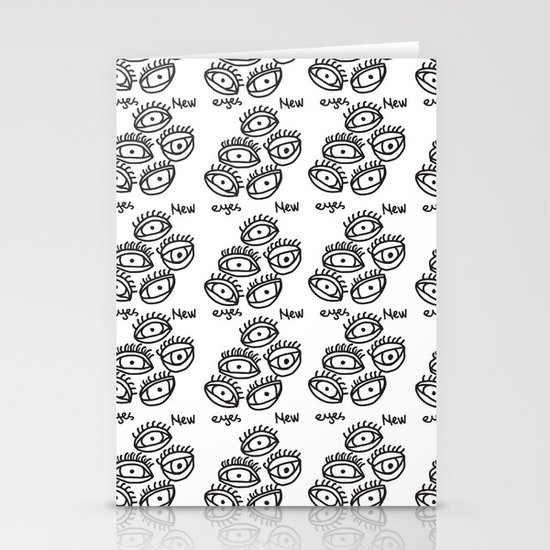 New eyes Stationery Cards