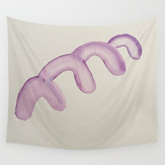 Microbial Watercolor - VII Wall Tapestry