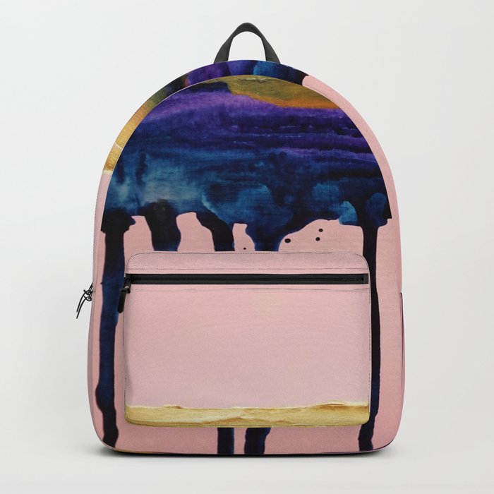 Pink Drip Backpack