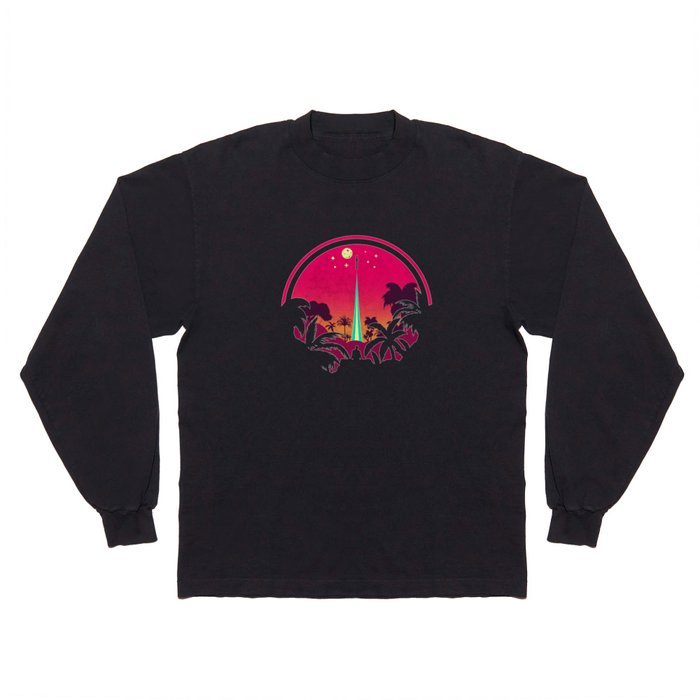 SpaceX Starship Retro Long Sleeve T Shirt