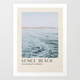 summer ocean xxxi (3) / venice beach, california Art Print