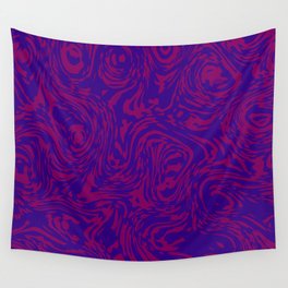 Abstract Dichrome Design Wall Tapestry