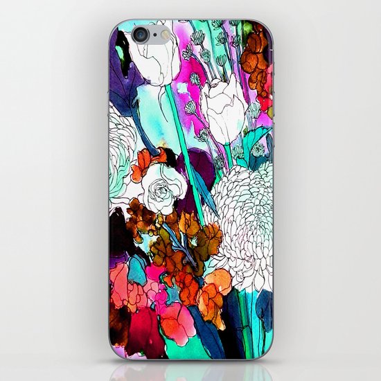 forest flowers 3 iPhone & iPod Skin