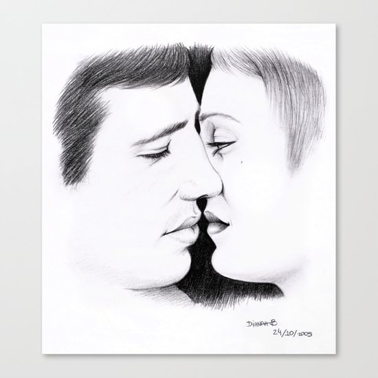 OH L'AMOUR Canvas Print