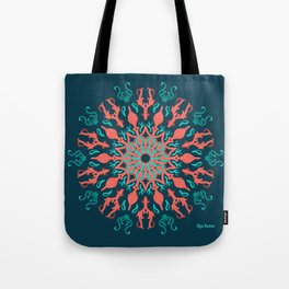My Ocean Mandala Mode Tote Bag
