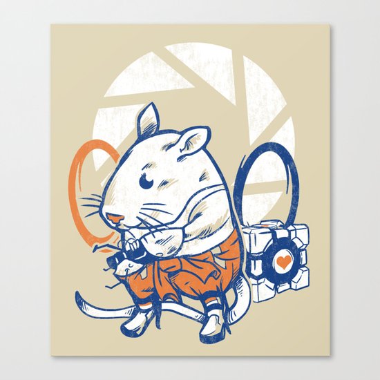 Rat Subject Canvas Print