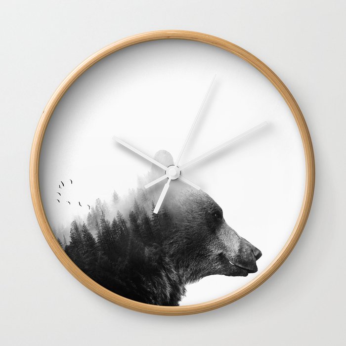 Big Bear Wall Clock