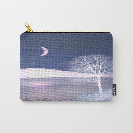 Moon night on the lake Carry-All Pouch