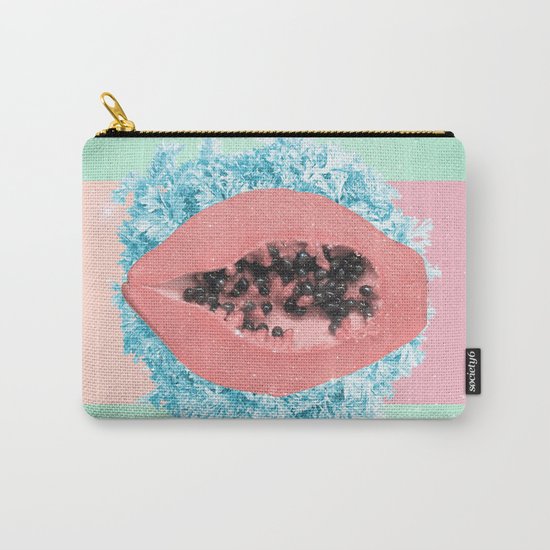 Papaya Rocks Carry-All Pouch