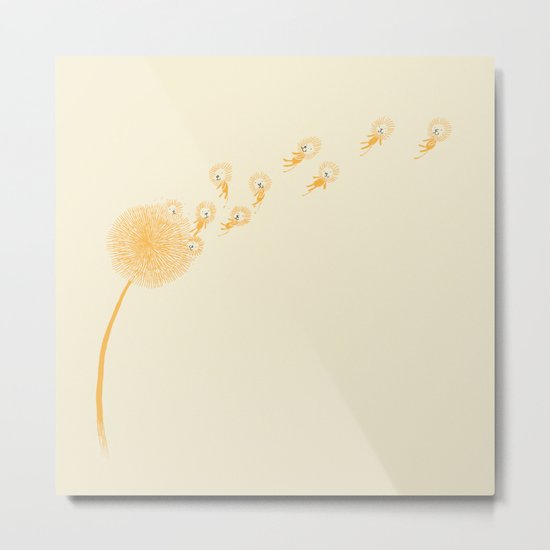 Dande-lions Metal Print