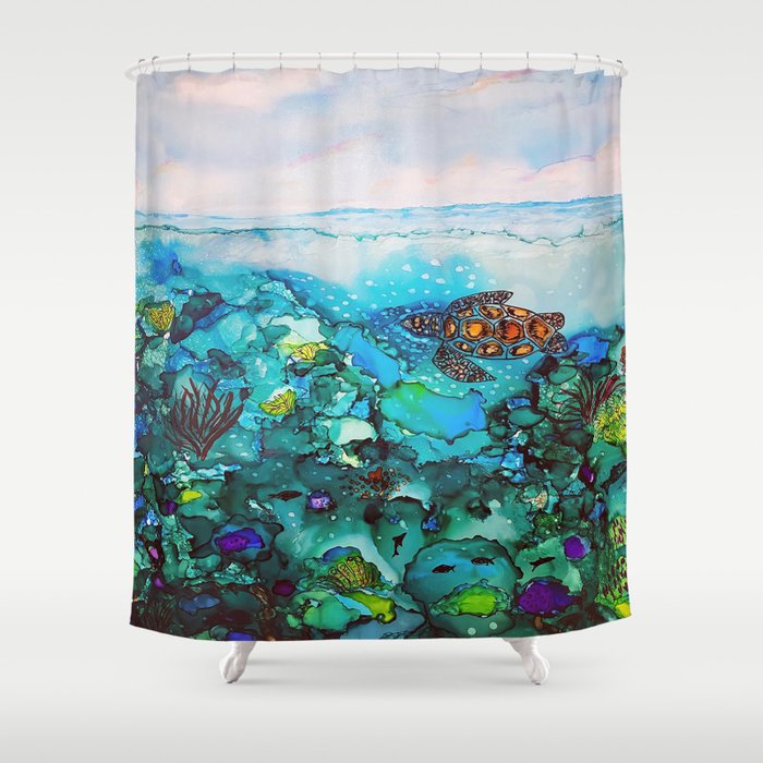 Under the sea Shower Curtain