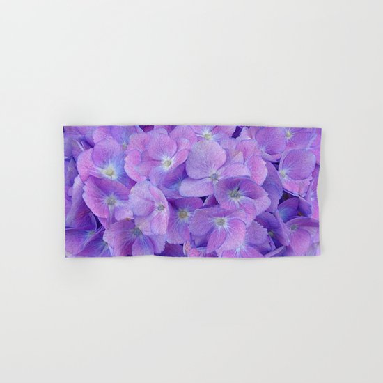 Hydrangea lilac Hand & Bath Towel
