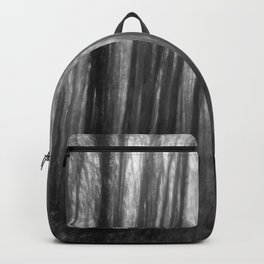 Creepy trees, black and white Backpack