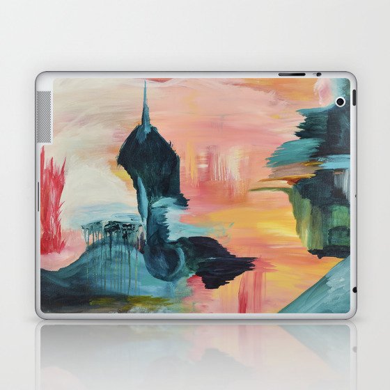 City in the Clouds Laptop & iPad Skin