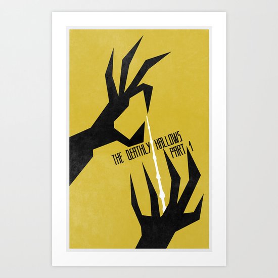 The Deathly Hallows Pt.1 (The Boy Who Lived 7 of 8) Art Print