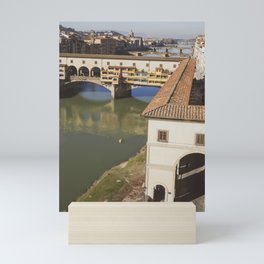 The Arno at Florence  |  Travel Photography Mini Art Print