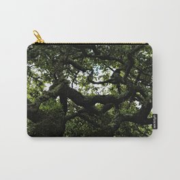 Old Tree Gnarled Branches Pattern Carry-All Pouch