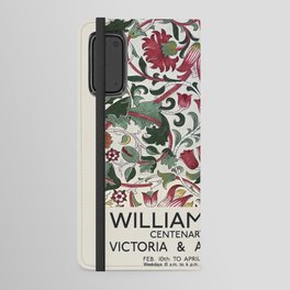 Art Exhibition Pattern (1874) William Morris Android Wallet Case