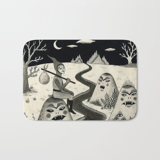 Weary Vagabond Bath Mat