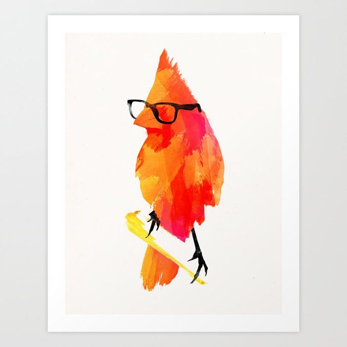 Discover the motif PUNK BIRD by Robert Farkas  as a print at TOPPOSTER