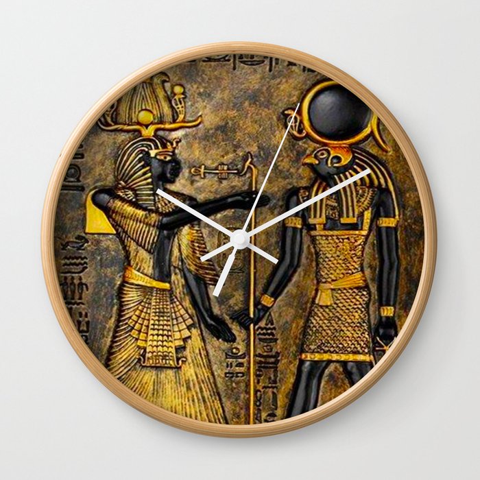 Egyptian Gods Wall Clock