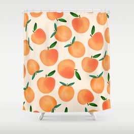 Peachy Shower Curtain
