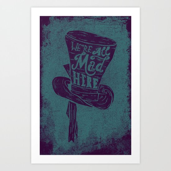Alice in Wonderland Art Print