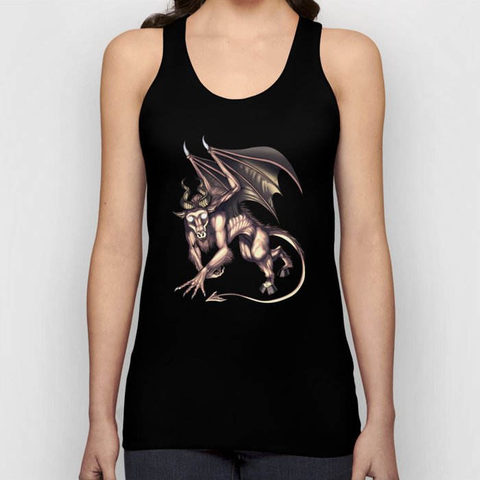 Jersey Devil Cryptid Creature Tank Top