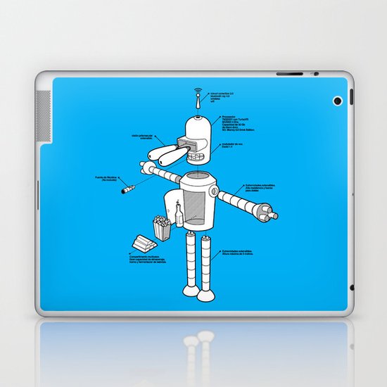 Bender Laptop & iPad Skin
