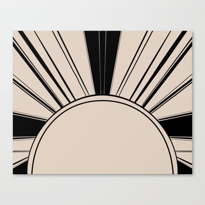 sunburst Canvas Print