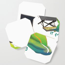 IT Frog | Hana Stupid Art Coaster