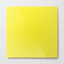 Yellow Metal Print