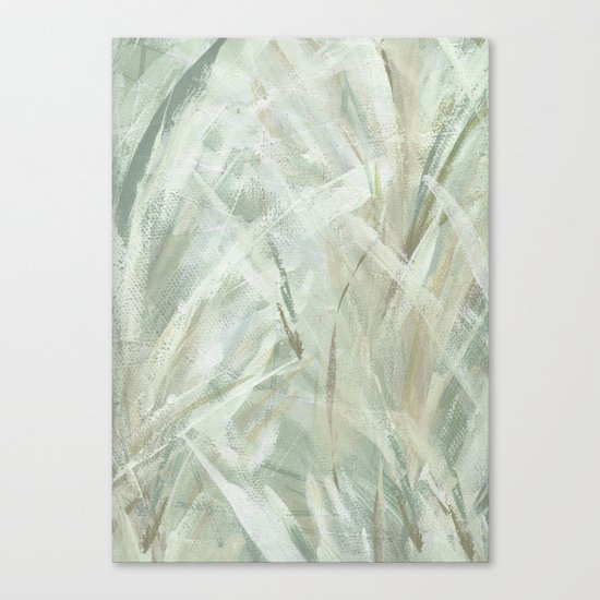 abstract brush-soothe the mood Canvas Print