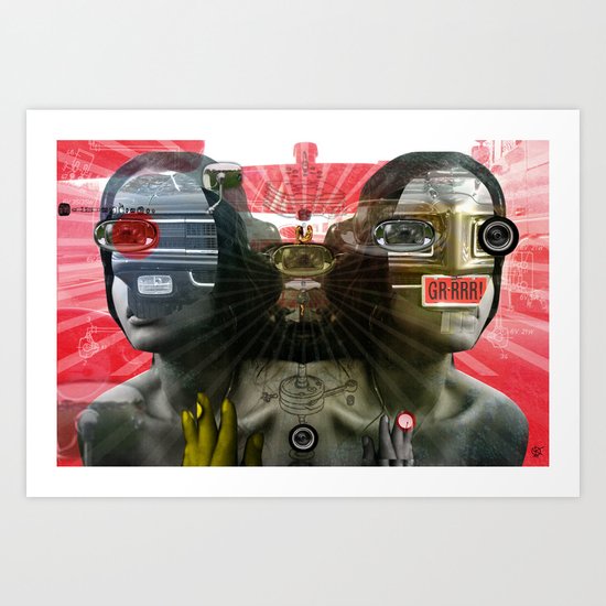 Cyclone Art Print