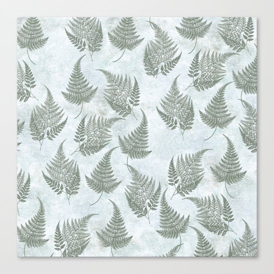 Fern Fever version 2 Canvas Print