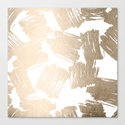 Moon Dust Rose Gold Canvas Print By Simple Luxe Society6