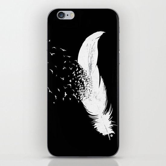 Birds of a Feather (Black) iPhone & iPod Skin