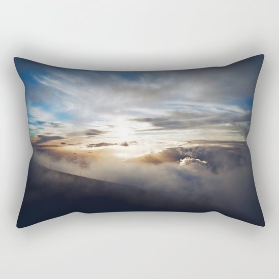 Vengeful sky Rectangular Pillow