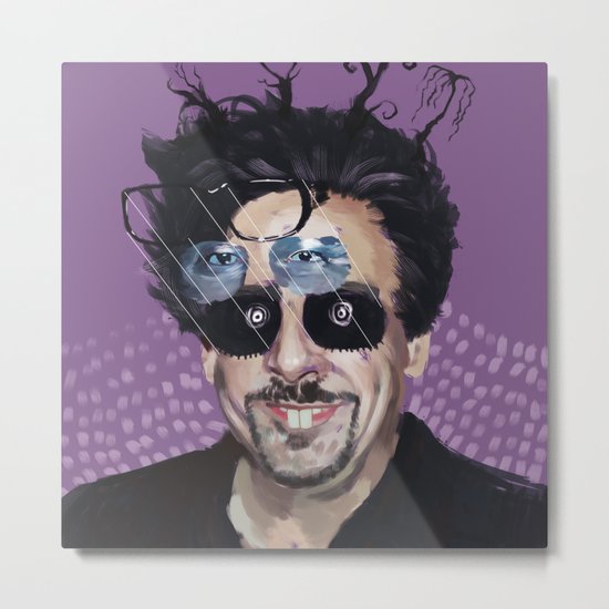 Tim Burton Metal Print