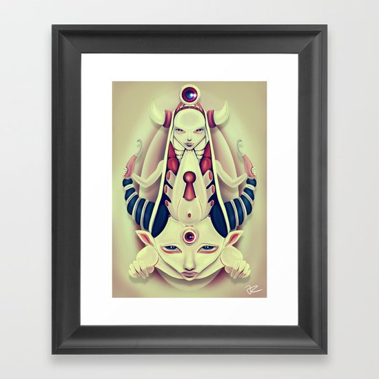 Live a Little While Framed Art Print