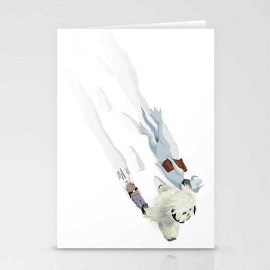 The Missing Wampa Scene Stationery Cards