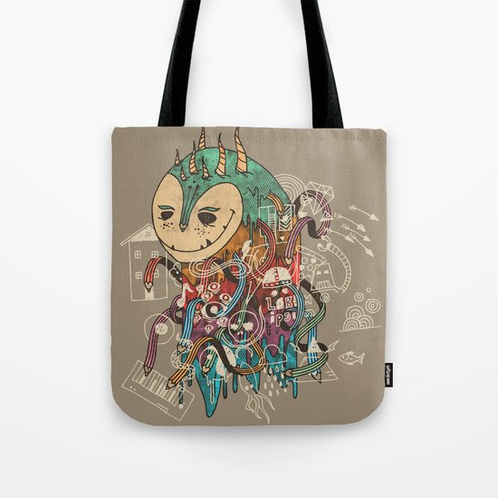The Doodler Tote Bag
