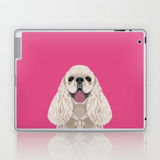 Harper - Cocker Spaniel phone case gifts for dog people dog lovers presents Laptop & iPad Skin