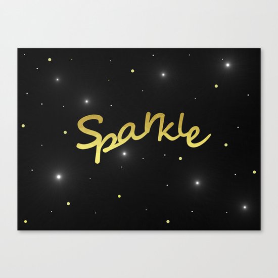Sparkle Canvas Print
