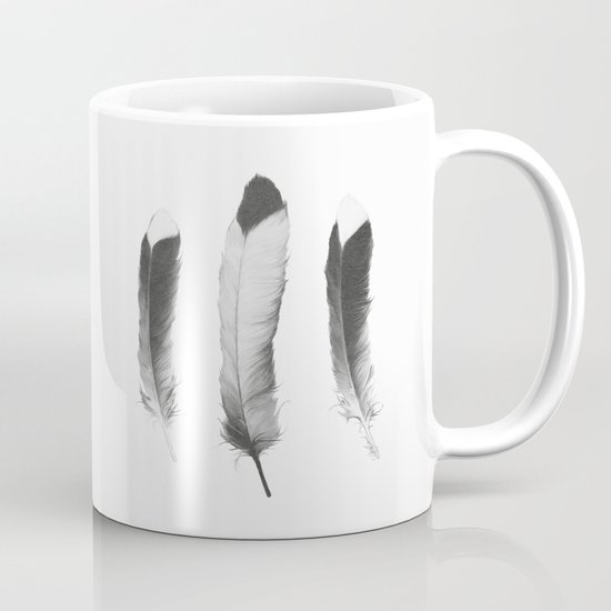 Feathers Sketch Mug