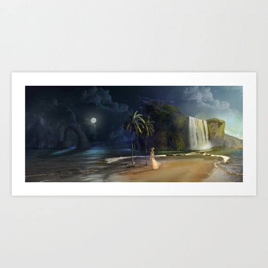 Paradise Art Print