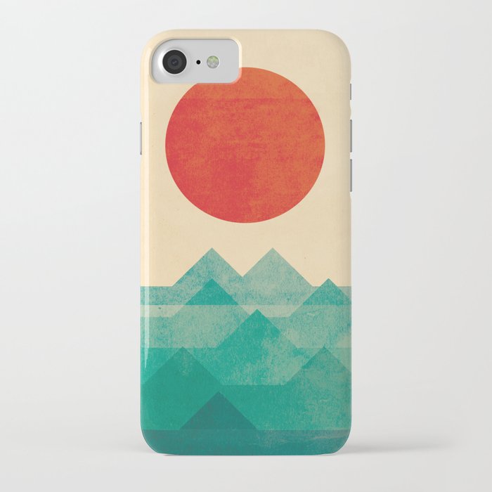the ocean, the sea, the wave iphone case