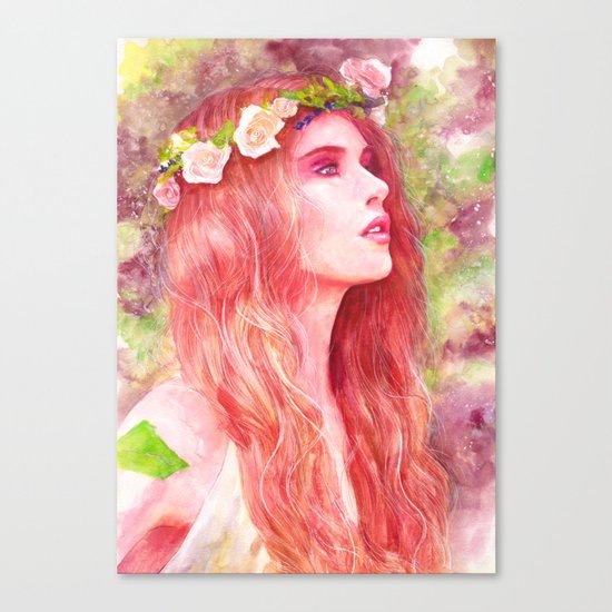 Flowering Canvas Print